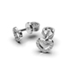 White Gold Heart Diamond Earrings 317641121 from the manufacturer of jewelry LUNET JEWELERY at the price of $286 UAH: 11
