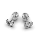 White Gold Heart Diamond Earrings 317641121 from the manufacturer of jewelry LUNET JEWELERY at the price of $286 UAH: 12