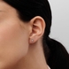 White Gold Diamond Earrings 35631121 from the manufacturer of jewelry LUNET JEWELERY at the price of $384 UAH: 3