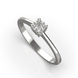 White Gold Diamonds Ring 24651121 from the manufacturer of jewelry LUNET JEWELERY at the price of  UAH: 1