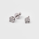 White Gold Diamond Earrings 35631121 from the manufacturer of jewelry LUNET JEWELERY at the price of $384 UAH: 1