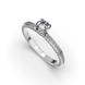White Gold Diamond Ring 222171121 from the manufacturer of jewelry LUNET JEWELERY at the price of $1 526 UAH: 6