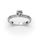 White Gold Diamond Ring 222171121 from the manufacturer of jewelry LUNET JEWELERY at the price of $1 526 UAH: 8