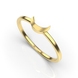 Red Gold Everyday Ring Without Stones 29742400 from the manufacturer of jewelry LUNET JEWELERY at the price of  UAH: 1
