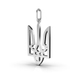 Ukrainian Tryzub White Gold Pendant 124901100 from the manufacturer of jewelry LUNET JEWELERY at the price of $152 UAH: 7
