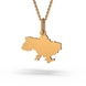 Ukraine Map Red Gold Pendant 128472400 from the manufacturer of jewelry LUNET JEWELERY at the price of $98 UAH: 4
