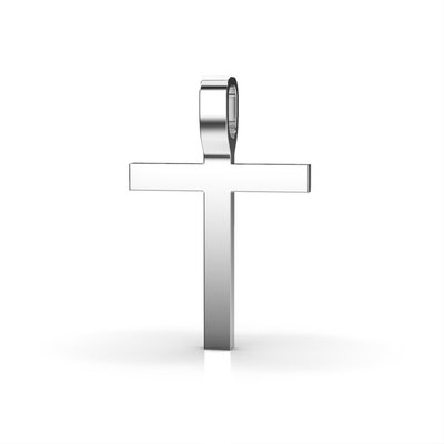 White Gold Cross without Stones 110881100