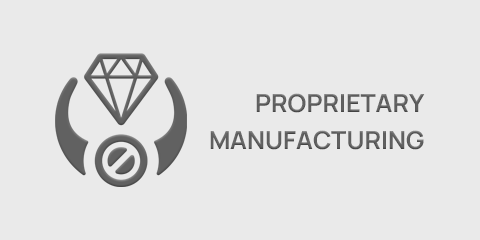 Proprietary manufacturing