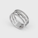 White Gold Diamonds Ring 210071121 from the manufacturer of jewelry LUNET JEWELERY at the price of $1 055 UAH: 1