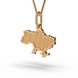 Ukraine Map Red Gold Pendant 128492400 from the manufacturer of jewelry LUNET JEWELERY at the price of $80 UAH: 6
