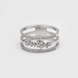 White Gold Diamonds Ring 210071121 from the manufacturer of jewelry LUNET JEWELERY at the price of $1 055 UAH: 3
