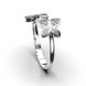 White Gold Diamonds Ring 29351121 from the manufacturer of jewelry LUNET JEWELERY at the price of $625 UAH: 3