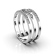 White Gold Diamonds Ring 210071121 from the manufacturer of jewelry LUNET JEWELERY at the price of $1 055 UAH: 8
