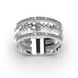 White Gold Diamonds Ring 210071121 from the manufacturer of jewelry LUNET JEWELERY at the price of $1 055 UAH: 7