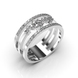 White Gold Diamonds Ring 210071121 from the manufacturer of jewelry LUNET JEWELERY at the price of $1 055 UAH: 9