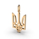 Ukrainian Tryzub Red Gold Pendant 124912400 from the manufacturer of jewelry LUNET JEWELERY at the price of $151 UAH: 8