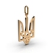 Ukrainian Tryzub Red Gold Pendant 124912400 from the manufacturer of jewelry LUNET JEWELERY at the price of $151 UAH: 6
