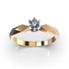 Mixed Metals Diamonds Ring 219572421 from the manufacturer of jewelry LUNET JEWELERY at the price of $661 UAH: 7