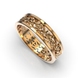 Red Gold Wedding Ring 20572400 from the manufacturer of jewelry LUNET JEWELERY at the price of $298 UAH: 7