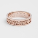 Red Gold Wedding Ring 20572400 from the manufacturer of jewelry LUNET JEWELERY at the price of $232 UAH: 1