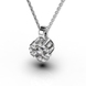 White Gold Diamond Necklace 12921521