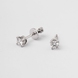 White Gold Diamond Earrings 35571121 from the manufacturer of jewelry LUNET JEWELERY at the price of $742 UAH: 1