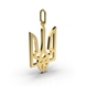 Ukrainian Tryzub Yellow Gold Pendant 124923100 from the manufacturer of jewelry LUNET JEWELERY at the price of $149 UAH: 6