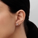 White Gold Diamond Earrings 39781121 from the manufacturer of jewelry LUNET JEWELERY at the price of  UAH: 2