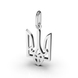 Ukrainian Tryzub White Gold Pendant 124931100 from the manufacturer of jewelry LUNET JEWELERY at the price of $86 UAH: 9