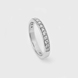 White Gold Diamonds Wedding Ring 29161121 from the manufacturer of jewelry LUNET JEWELERY at the price of $782 UAH: 3