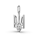 Ukrainian Tryzub White Gold Pendant 124931100 from the manufacturer of jewelry LUNET JEWELERY at the price of $86 UAH: 10