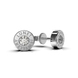 White Gold Diamond Earrings 39781121 from the manufacturer of jewelry LUNET JEWELERY at the price of  UAH: 5