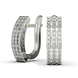 White Gold Diamond Earrings 34841121 from the manufacturer of jewelry LUNET JEWELERY at the price of $1 329 UAH: 6