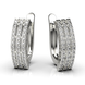 White Gold Diamond Earrings 34841121 from the manufacturer of jewelry LUNET JEWELERY at the price of $1 329 UAH: 4