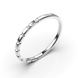 White Gold Phalanx ring 28561100 from the manufacturer of jewelry LUNET JEWELERY at the price of $115 UAH: 4