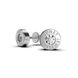 White Gold Diamond Earrings 39781121 from the manufacturer of jewelry LUNET JEWELERY at the price of  UAH: 8