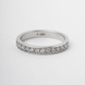 White Gold Diamonds Wedding Ring 29161121 from the manufacturer of jewelry LUNET JEWELERY at the price of $782 UAH: 1