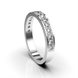 White Gold Diamonds Wedding Ring 29161121 from the manufacturer of jewelry LUNET JEWELERY at the price of $782 UAH: 8
