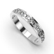 White Gold Diamonds Wedding Ring 29161121 from the manufacturer of jewelry LUNET JEWELERY at the price of $782 UAH: 6