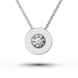 White Gold Diamond Necklace 14771121