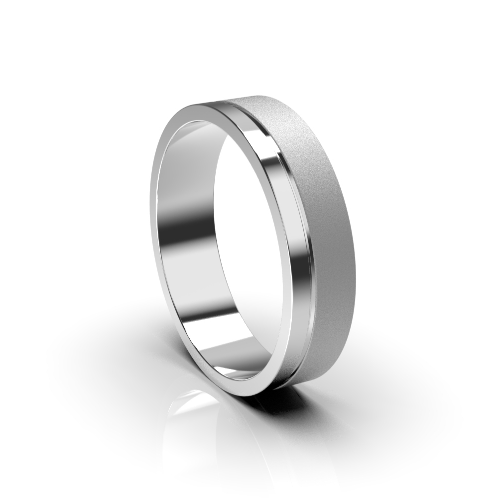 White Gold Wedding Ring 216161100
