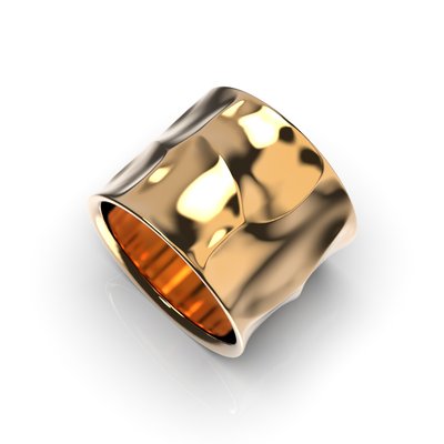 Кольцо с красного золота, без вставки 213182400 от производителя ювелирных украшений LUNET JEWELLERY по цене 20 945 грн грн.