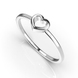 White Gold Phalanx ring 29631100 from the manufacturer of jewelry LUNET JEWELERY at the price of $128 UAH: 1