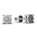 White Gold Diamond Earrings 34881121