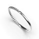 White Gold Phalanx ring 28501100 from the manufacturer of jewelry LUNET JEWELERY at the price of $65 UAH: 1