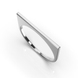 White Gold Everyday Ring Without Stones 29821100 from the manufacturer of jewelry LUNET JEWELERY at the price of  UAH: 1