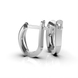 White Gold Diamond Earrings 312441121