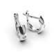 White Gold Diamond Earrings 312441121