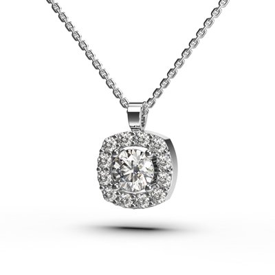 White Gold Diamond Necklace 17921121 from the manufacturer of jewelry LUNET JEWELERY at the price of $712 UAH.