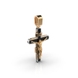 Gold Crucifixion Cross Pendant 138271300